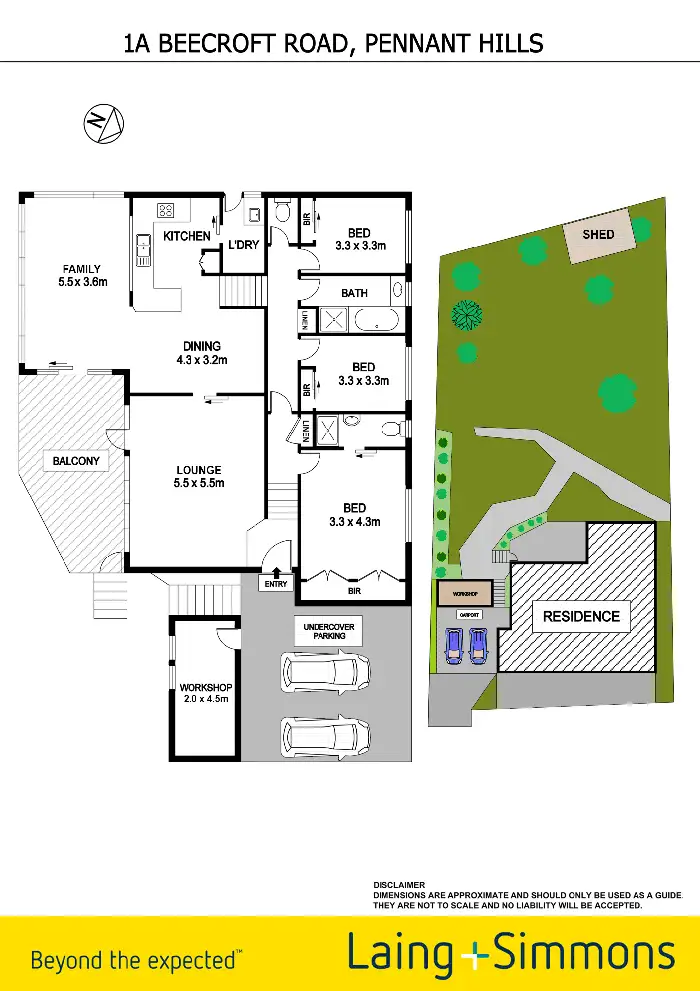 Floorplan of Homely house listing, 1a Beecroft Road, Pennant Hills NSW 2120