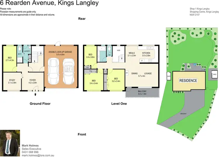 Floorplan of Homely house listing, 6 Rearden Avenue, Kings Langley NSW 2147