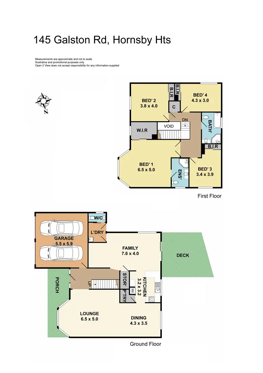 Floorplan of Homely house listing, 145 Galston Road, Hornsby Heights NSW 2077