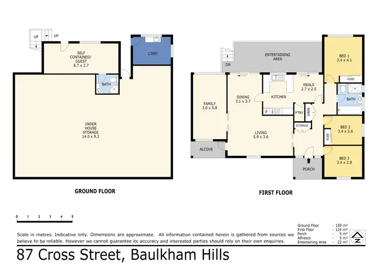 Floorplan of Homely house listing, 87 Cross Street, Baulkham Hills NSW 2153