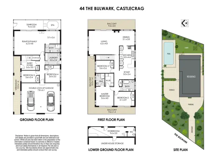 Floorplan of Homely house listing, 44 The Bulwark, Castlecrag NSW 2068
