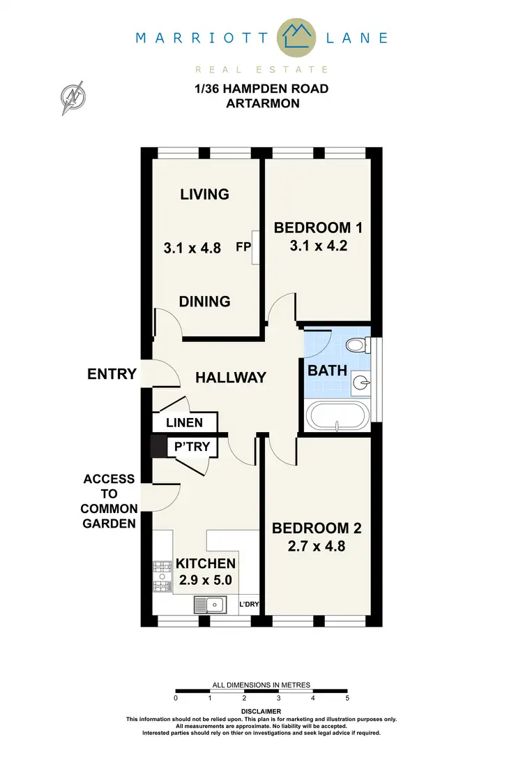 Floorplan of Homely apartment listing, 1/36 Hampden Road, Artarmon NSW 2064