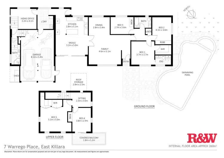Floorplan of Homely house listing, 7 Warrego Place, East Killara NSW 2071