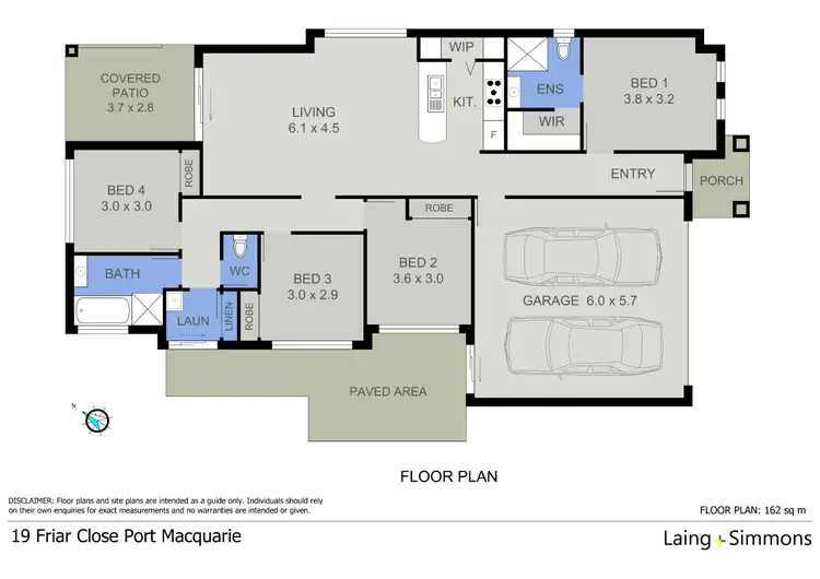 Floorplan of Homely house listing, 19 Friar Close, Port Macquarie NSW 2444