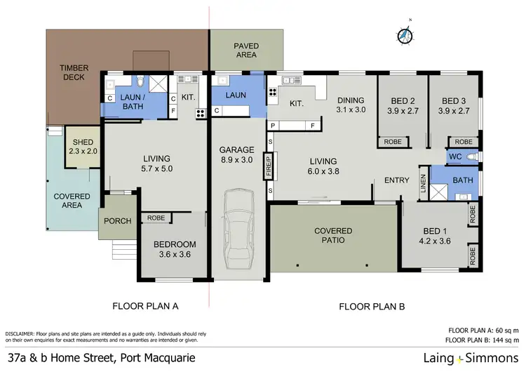 Floorplan of Homely house listing, 37 Home Street, Port Macquarie NSW 2444