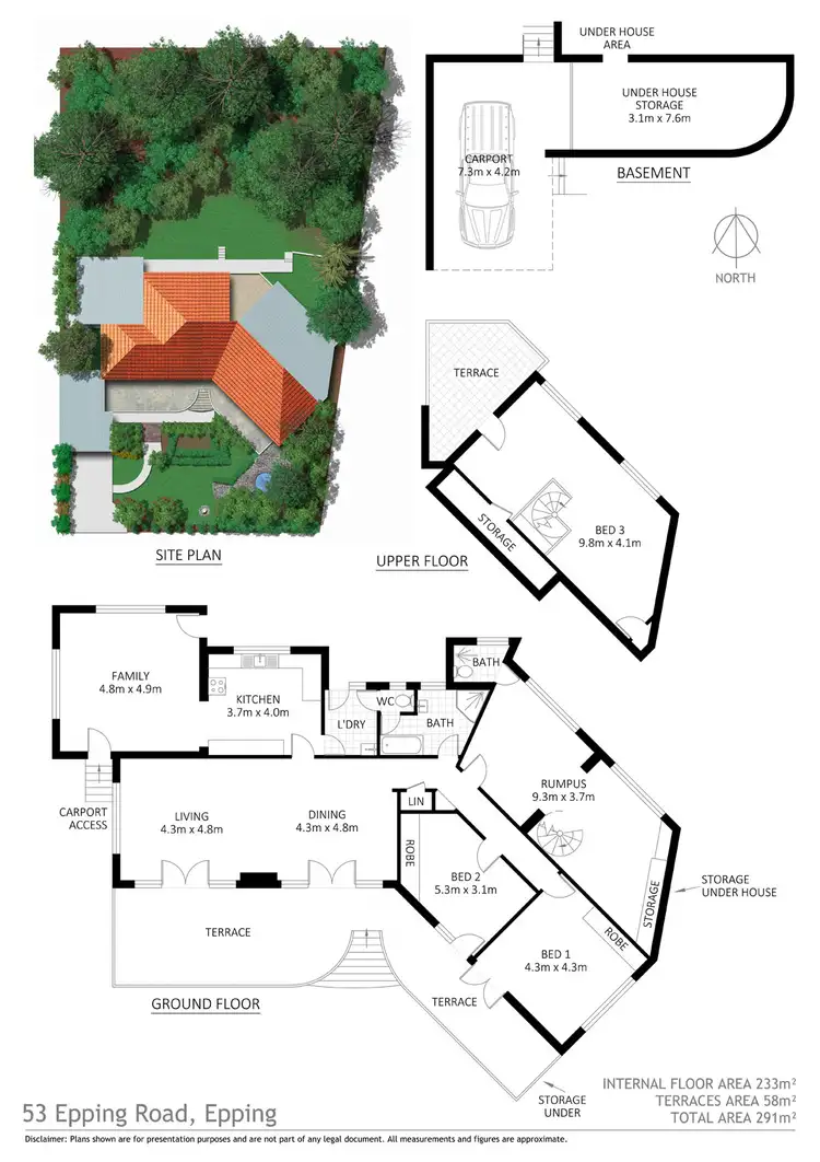 Floorplan of Homely house listing, 53 Epping Road, Epping NSW 2121