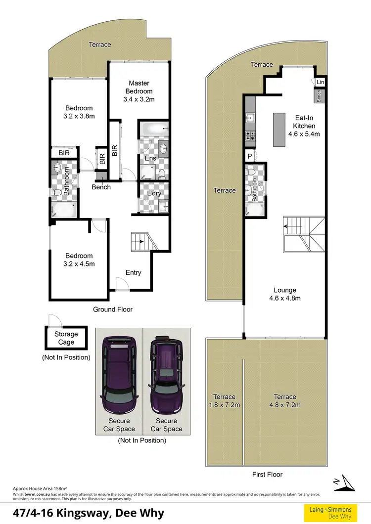 Floorplan of Homely unit listing, 47/4-16 Kingsway, Dee Why NSW 2099