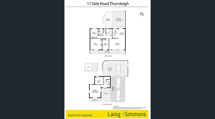 Floorplan of Homely house listing, 17 Vale Road, Thornleigh NSW 2120