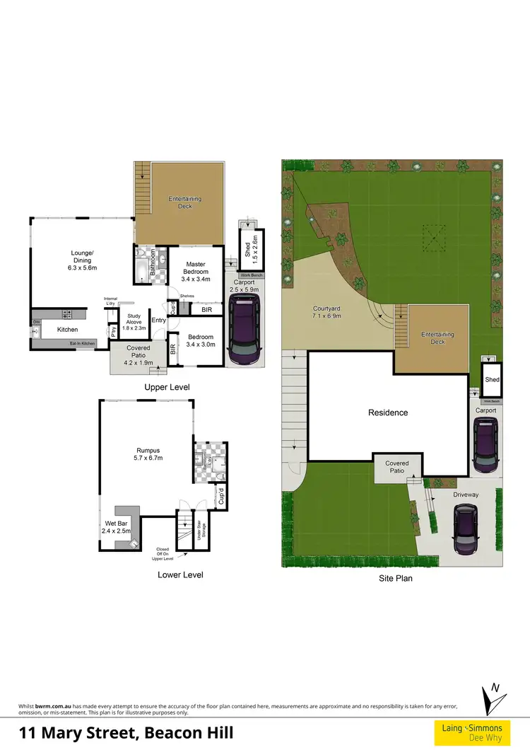 Floorplan of Homely house listing, 11 Mary Street, Beacon Hill NSW 2100