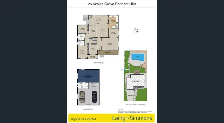Floorplan of Homely house listing, 26 Azalea Grove, Pennant Hills NSW 2120