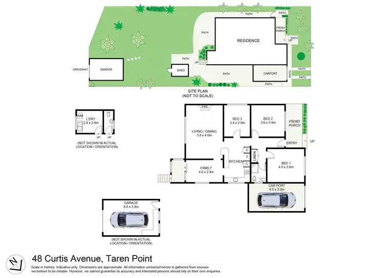 Floorplan of Homely house listing, 48 Curtis Avenue, Taren Point NSW 2229