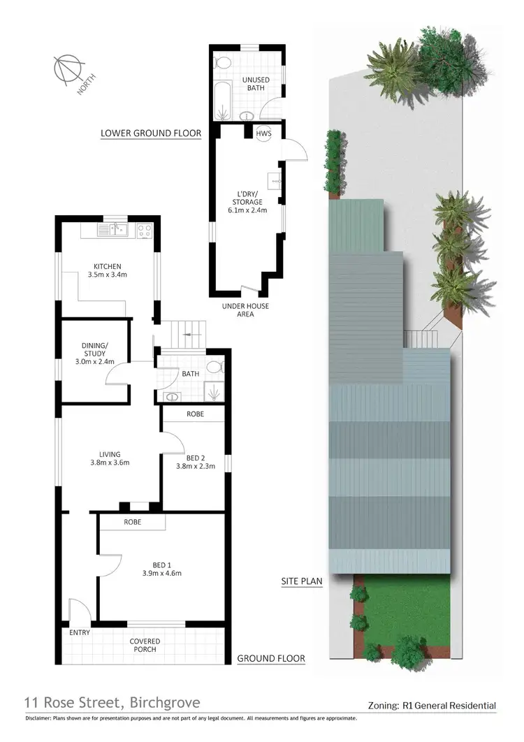 Floorplan of Homely house listing, 11 Rose Street, Birchgrove NSW 2041