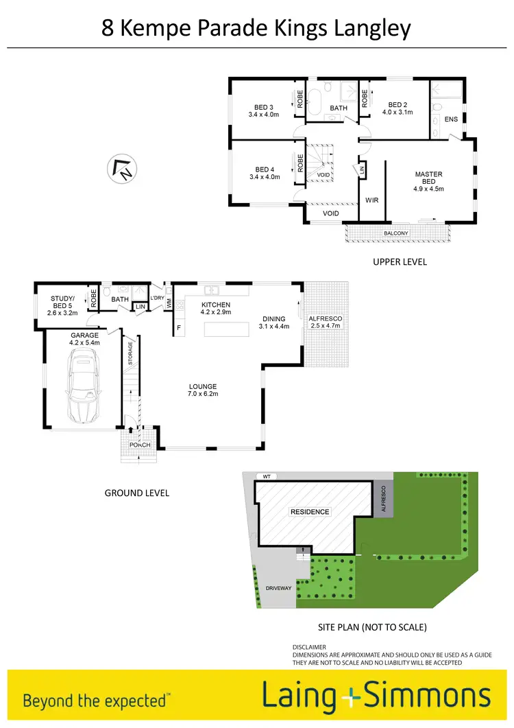 Floorplan of Homely house listing, 8 Kempe Parade, Kings Langley NSW 2147