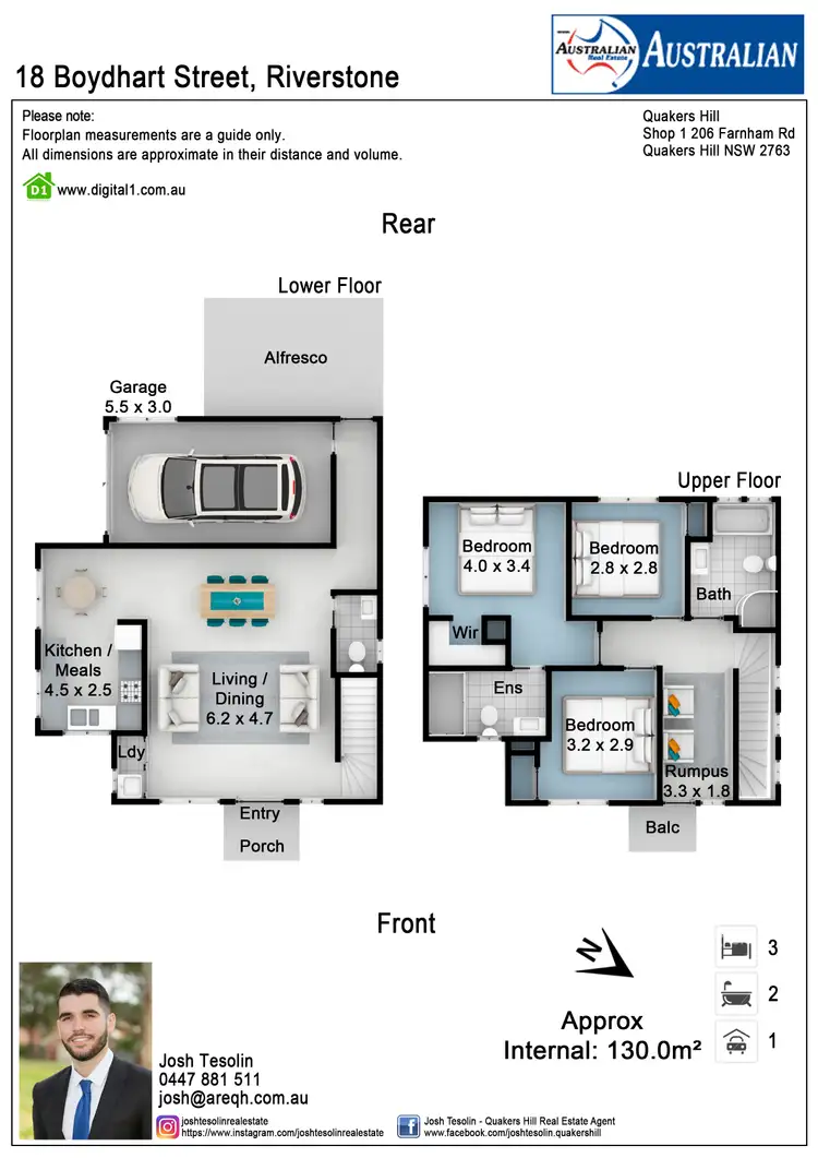 Floorplan of Homely house listing, 1 Swift Street, Riverstone NSW 2765