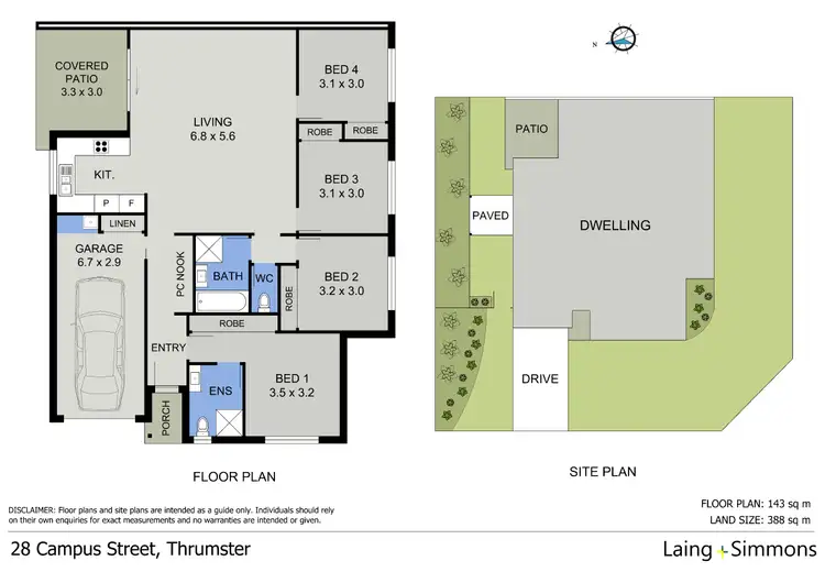 Floorplan of Homely villa listing, 28 Campus Street, Port Macquarie NSW 2444