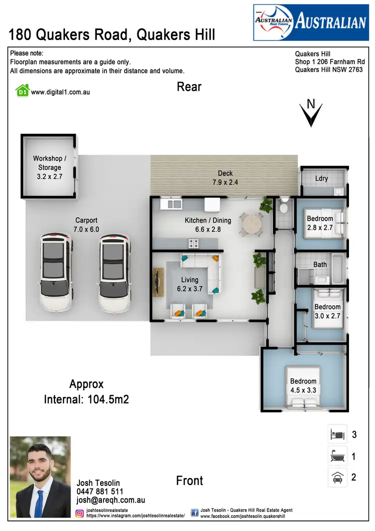 Floorplan of Homely house listing, 180 Quakers Road, Quakers Hill NSW 2763
