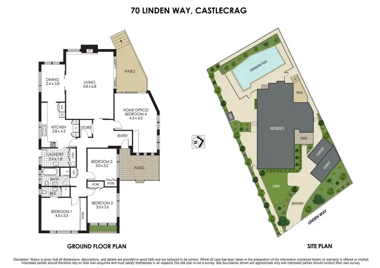 Floorplan of Homely house listing, 70 Linden Way, Castlecrag NSW 2068