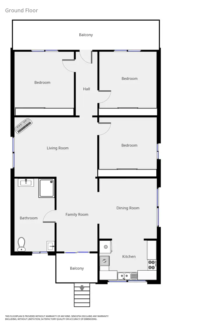 Floorplan of Homely house listing, 132 Mort Street, Lithgow NSW 2790