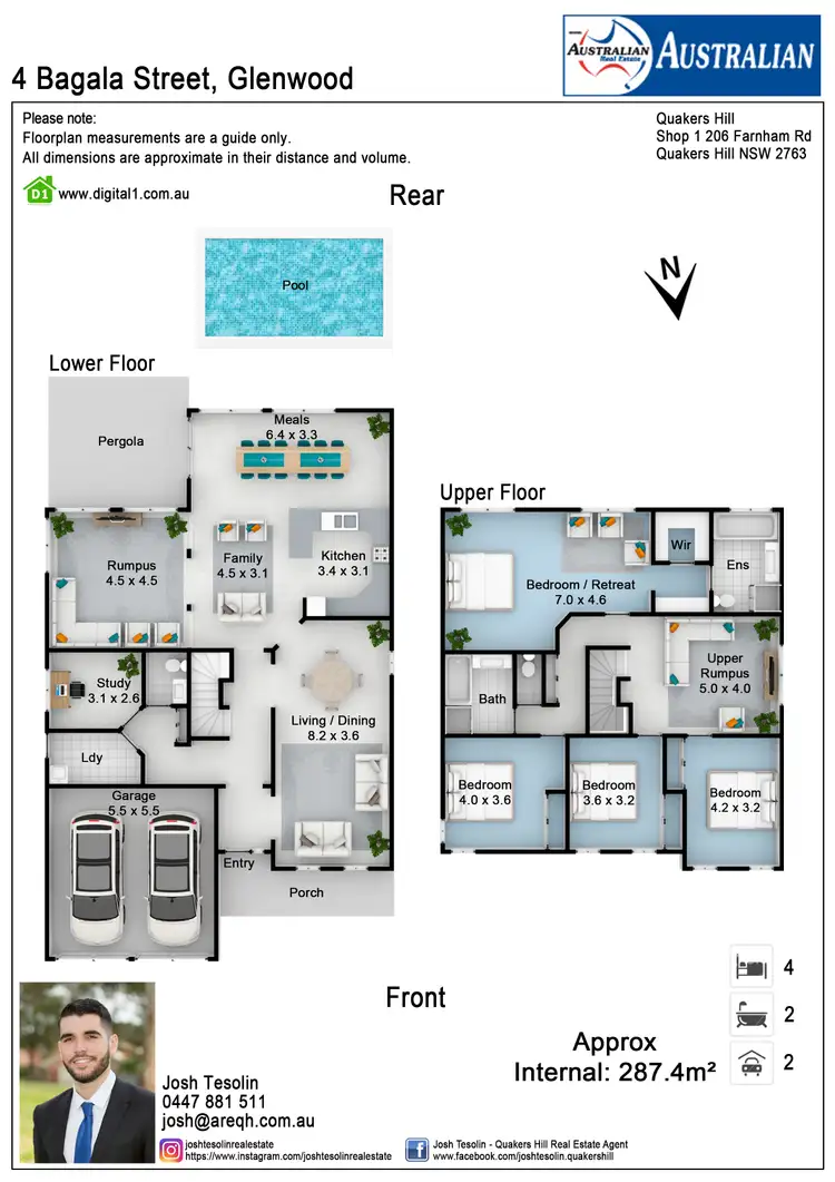 Floorplan of Homely house listing, 4 Bagala Street, Glenwood NSW 2768