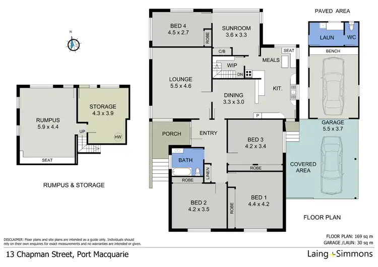 Floorplan of Homely house listing, 13 Chapman Street, Port Macquarie NSW 2444