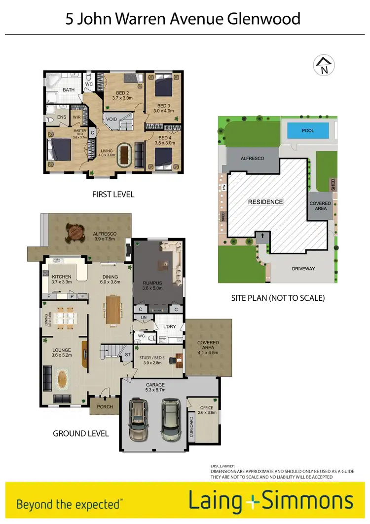 Floorplan of Homely house listing, 5 John Warren Avenue, Glenwood NSW 2768