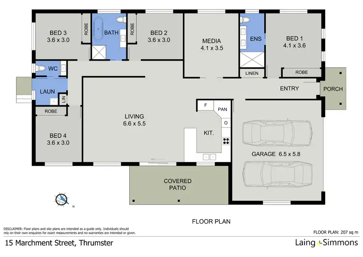 Floorplan of Homely house listing, 15 Marchment Street, Port Macquarie NSW 2444