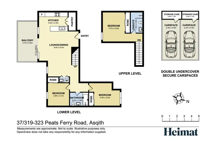Floorplan of Homely apartment listing, 37/319-323 Peats Ferry Road, Asquith NSW 2077