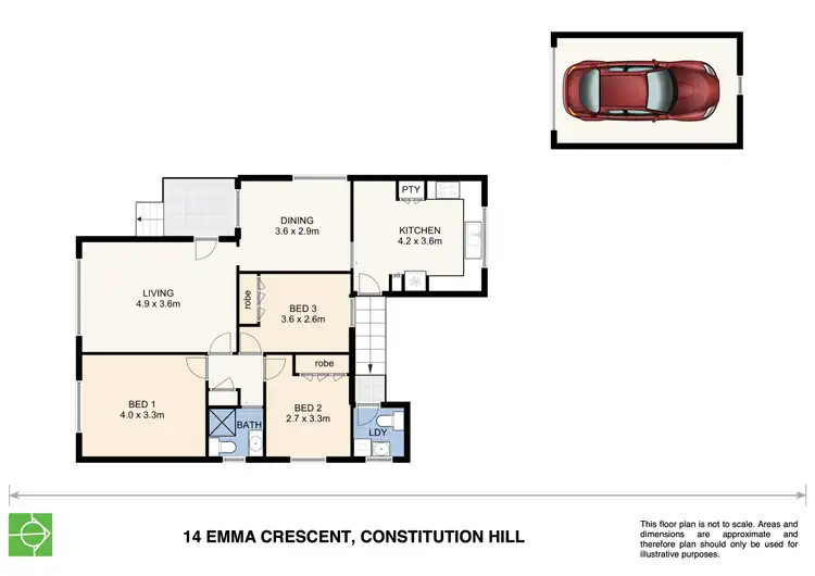 Floorplan of Homely house listing, 14 Emma Crescent, Constitution Hill NSW 2145