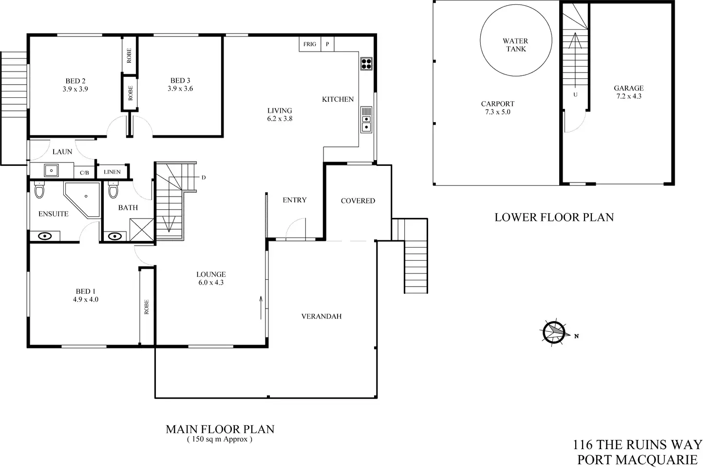 Floorplan of Homely house listing, 116 The Ruins Way, Port Macquarie NSW 2444