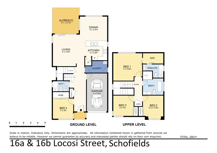 Floorplan of Homely house listing, 16b + 16a Locosi Street, Schofields NSW 2762