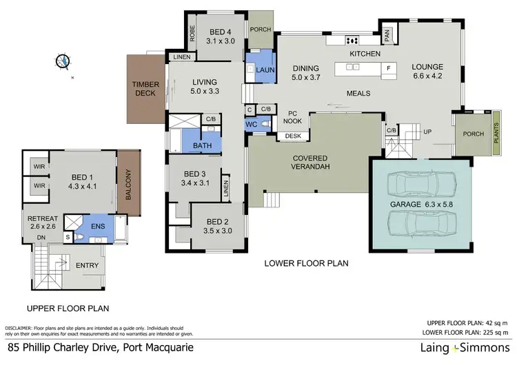 Floorplan of Homely house listing, 85 Philip Charley Drive, Port Macquarie NSW 2444