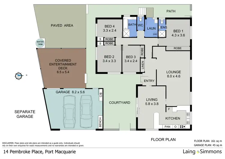 Floorplan of Homely house listing, 14 Pembroke Place, Port Macquarie NSW 2444