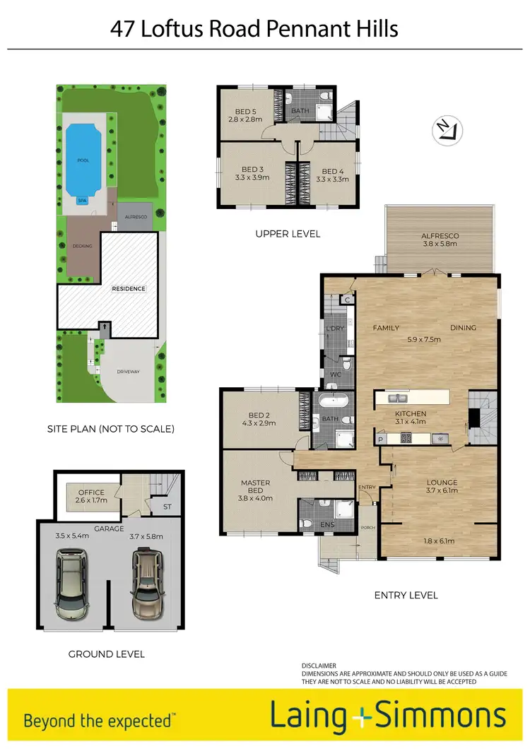 Floorplan of Homely house listing, 47 Loftus Road, Pennant Hills NSW 2120