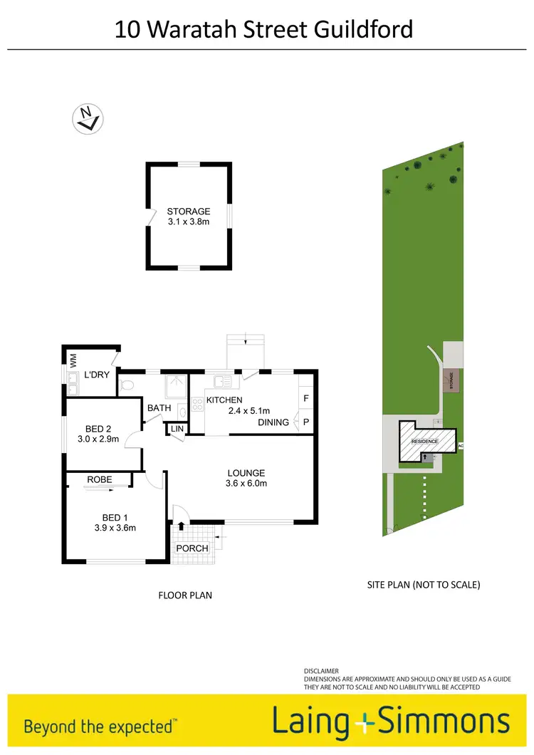 Floorplan of Homely house listing, 10 Waratah Street, Guildford NSW 2161