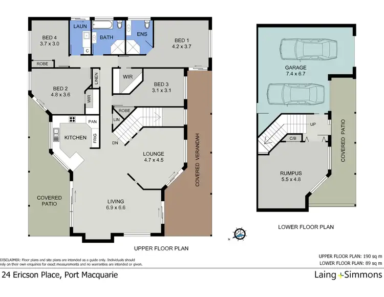 Floorplan of Homely house listing, 24 Ericson Place, Port Macquarie NSW 2444