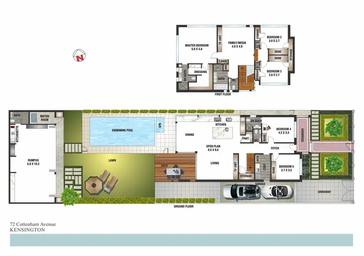Floorplan of Homely house listing, 72 Cottenham Avenue, Kensington NSW 2033