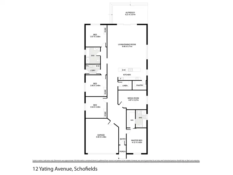 Floorplan of Homely house listing, 12 Yating Avenue, Schofields NSW 2762