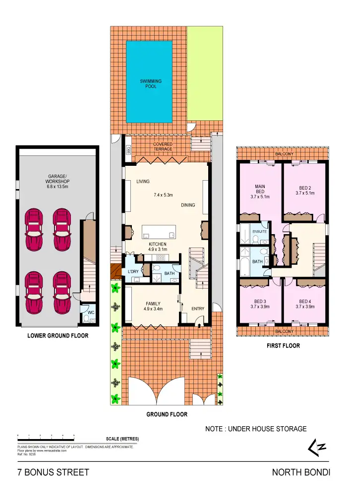 Floorplan of Homely house listing, 7 Bonus Street, North Bondi NSW 2026