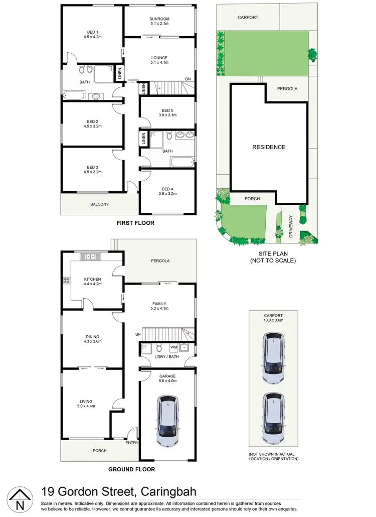 Floorplan of Homely house listing, 19 Gordon Street, Caringbah NSW 2229