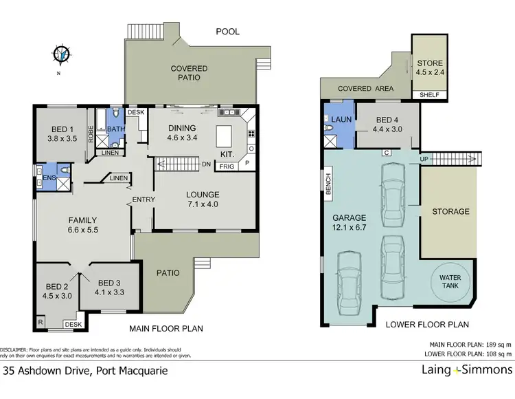 Floorplan of Homely house listing, 35 Ashdown Drive, Port Macquarie NSW 2444