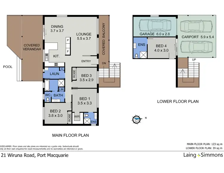 Floorplan of Homely house listing, 21 Wiruna Road, Port Macquarie NSW 2444