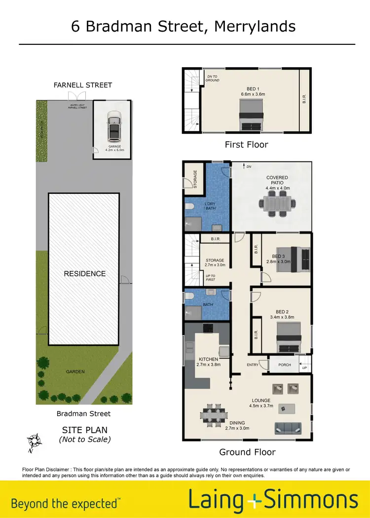 Floorplan of Homely house listing, 6 Bradman Street, Merrylands NSW 2160