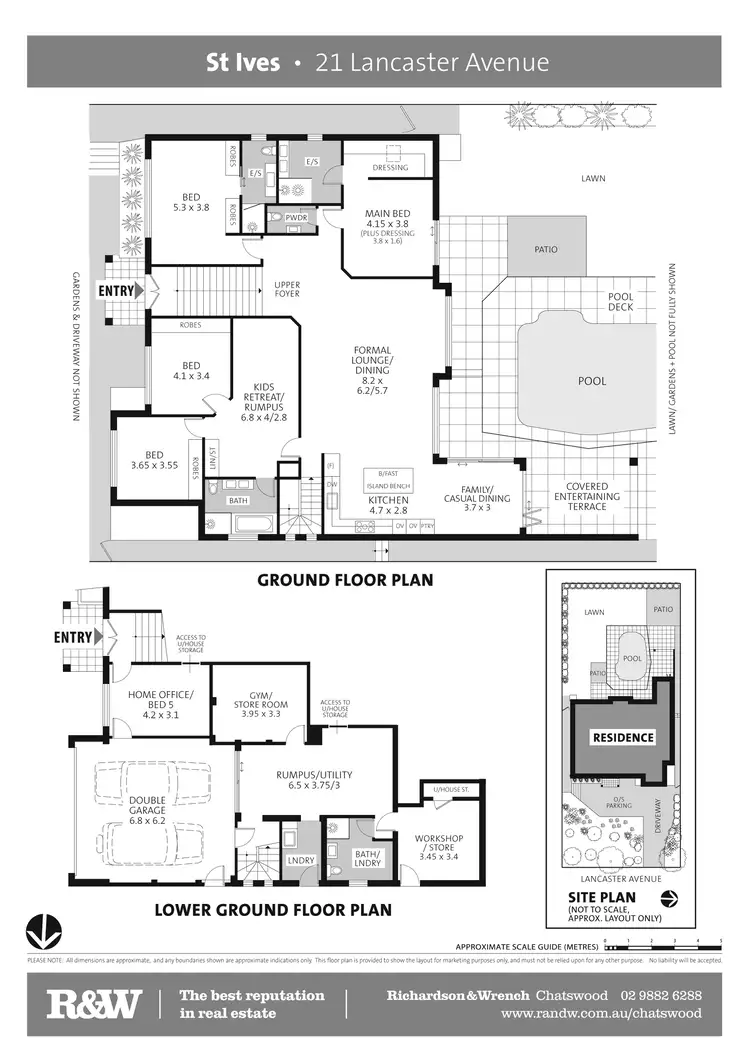 Floorplan of Homely house listing, 21 Lancaster Avenue, St Ives NSW 2075