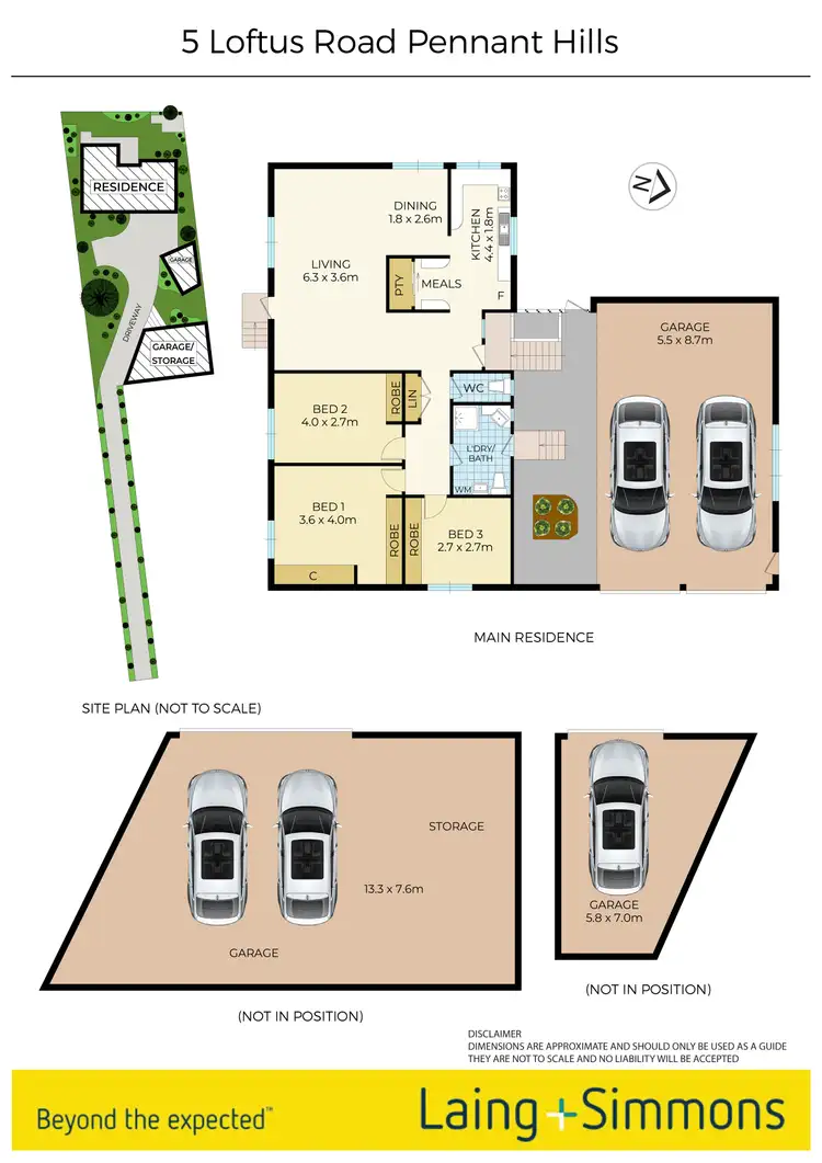 Floorplan of Homely house listing, 5 Loftus Road, Pennant Hills NSW 2120