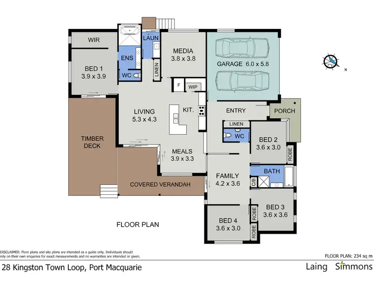 Floorplan of Homely house listing, 28 Kingston Town Loop, Port Macquarie NSW 2444