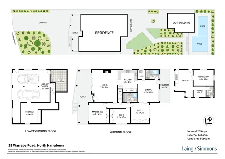 Floorplan of Homely house listing, 38 Warraba Road, North Narrabeen NSW 2101
