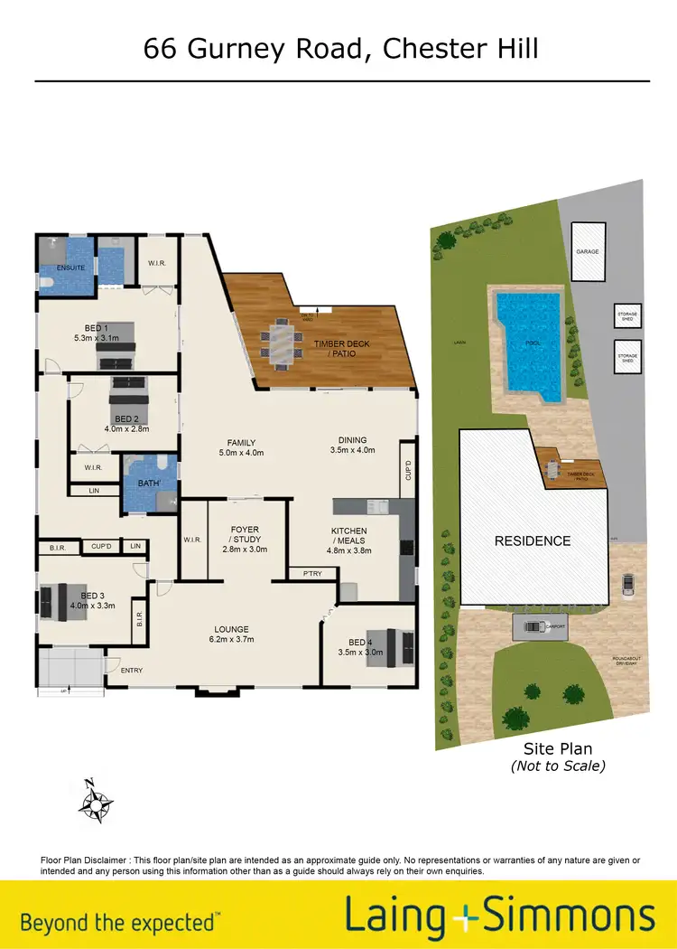 Floorplan of Homely house listing, 66 Gurney Road, Chester Hill NSW 2162