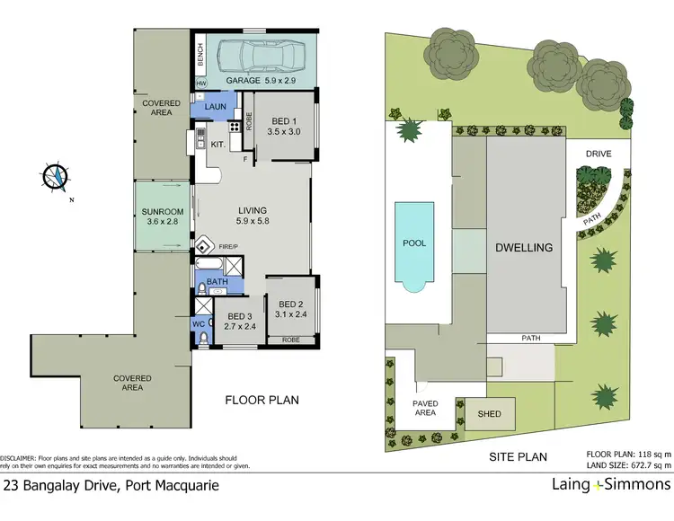 Floorplan of Homely house listing, 23 Bangalay Drive, Port Macquarie NSW 2444