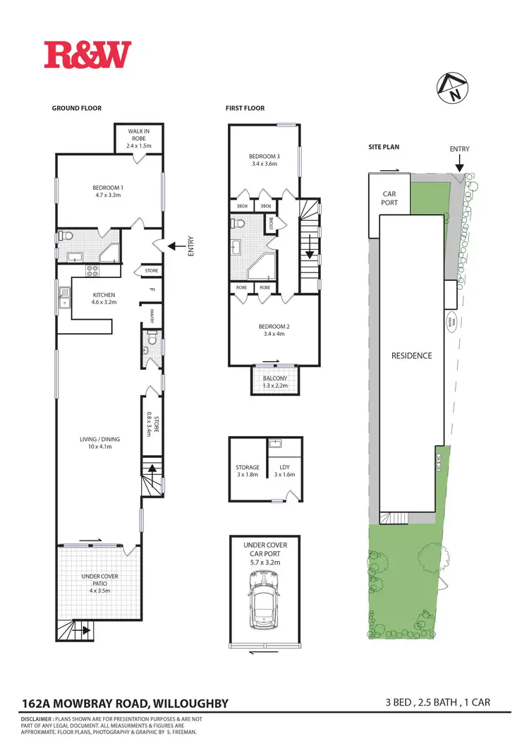 Floorplan of Homely house listing, 162a Mowbray Road, Willoughby NSW 2068