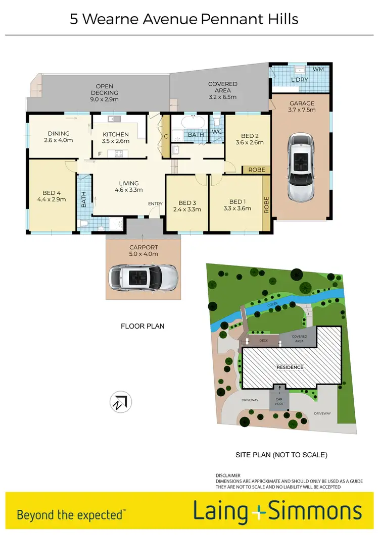 Floorplan of Homely house listing, 5 Wearne Avenue, Pennant Hills NSW 2120